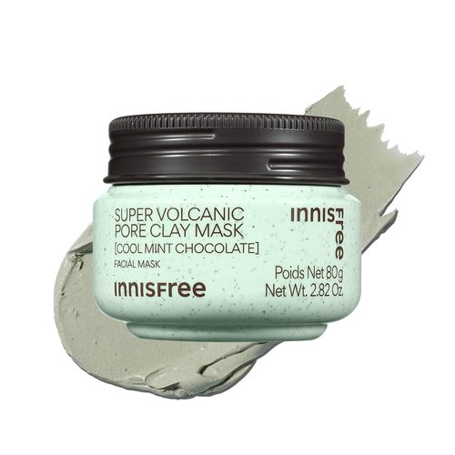 Innisfree Super Volcanic Clay Mask - Pore & Sebum Control for Oily Skin | Limited Edition Gift Sets
