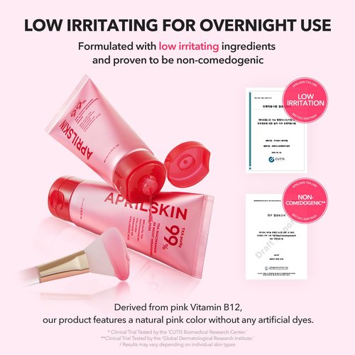 APRILSKIN TXA Niacinamide 99 Overnight Wrapping Mask | 99% High-Purity TXA+Niacinamide for Uneven Skin Tone | Overnight Skin Booster for Toning Care, Firming & Pore Care | 80ml, 2.70 fl.oz.