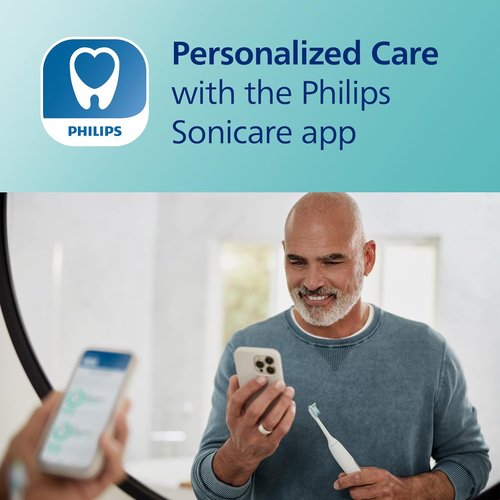 Philips Sonicare DiamondClean Smart 9750 Electric Toothbrush - Sonic Technology, App Integration, 5 Modes, Rose Gold
