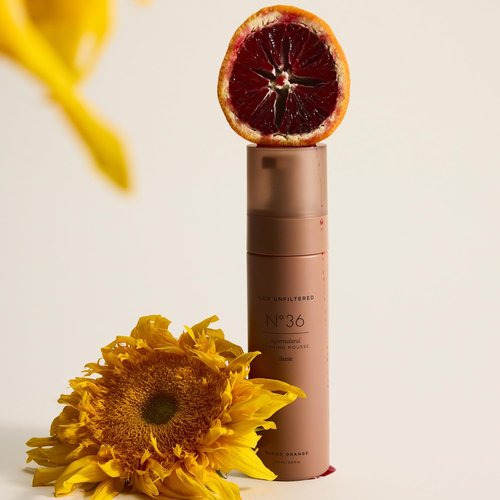 Lux Unfiltered N°36 Self Tanning Mousse - Hydrating, Streak-Free Tanning Foam - Vegan & Cruelty-Free, Blood Orange