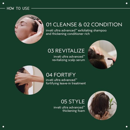 Aveda Invati Ultra Advanced Shampoo & Conditioner Duo - Exfoliating & Thickening for Medium to Thick Hair | Travel Size