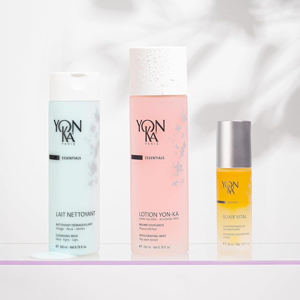 Yon-Ka Elixir Vital Concentrate - Revitalizing Anti-Aging Serum for Moisturized, Remineralized Skin | Paraben-Free | 1.01 fl oz