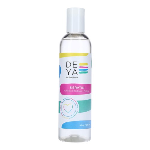 DEYA Keratin Leave-In with Silk, Keratin and Collagen, Heat Protection, Instant Anti Frizz 8 OZ.