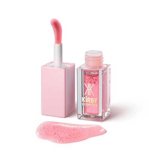 DivineDiva Lip Oil - Hydrating & Moisturizing High-Shine Gloss with Hyaluronic, Coconut & Argan Oils | Vegan Watermelon Bliss