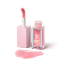 DivineDiva Lip Oil - Hydrating & Moisturizing High-Shine Gloss with Hyaluronic, Coconut & Argan Oils | Vegan Watermelon Bliss