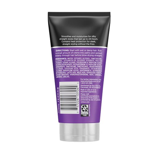 John Frieda Frizz Ease Styling Crème - Straightens Frizzy Hair with Milk Protein & Almond Oil | 5 Oz