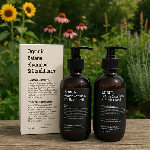 Batana Oil Shampoo and Conditioner for Hair Growth and Healthy Hair