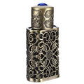Beavorty 3Ml Hollow Engraved Metal Perfume Oil Bottle Refillable Atomizer Spray Bottle for Travel and Essential Oil Storage