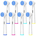 Pro Sensitive Gum Care Replacement Brush Heads Compatible with Oral-B Electric Toothbrushes, 8 Pack High Density Extra Soft Bristles Toothbrush Heads Refill, White