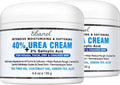 Ebanel Urea Cream 40% plus Salicylic Acid 2%, Foot Cream for Dry Cracked Heels Feet Knees Elbows Hands, Foot Dead Skin Cuticle Callus Remover Toenail Softener, Keratolytic Skin Barrier Repair, 2-Pack