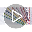 Orange Paper Drinking Straws - 100 Pack, 7.75 Inch, Food Safe & Biodegradable