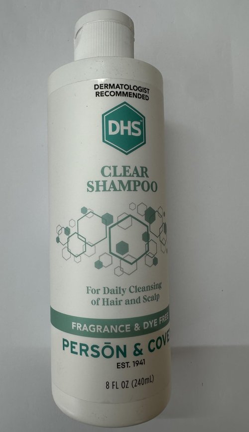DHS Clear Shampoo for Daily Cleaning of Hair & Scalp, Fragrance Free - Buy Packs and SAVE (Pack of 3)