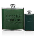 Ruggedly Handsome Aftershave - Soothing Men's Face Moisturizer with Menthol | 240ml Travel Pack - Reduces Lines & Wrinkles