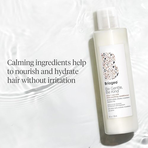 Briogeo Be Gentle, Be Kind Aloe + Oat Milk Shampoo & Conditioner Bundle - Hypoallergenic, Fragrance-Free | 2 x 8 fl oz