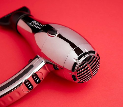 FHI Heat Hair Dryer - Professional Tourmaline Ceramic Technology | Chrome Finish