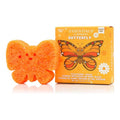 Spongelle Essentials Kids Butterfly Buffer | Ages 3+ | Bath & Shower Loofah for Kids | Cleanse, Exfoliate, and Nourish in one Easy Step | Cruelty-Free, Vegan, Dermatologist-Tested, Made in USA