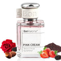 **Pink Cream Eau de Parfum for Women - Long-Lasting 1.7 oz Spray with Strawberry, Rose, Praline & Musk Notes**