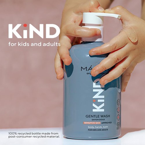 Madara Organic Skincare | KIND Gentle Body Wash – Organic Certified Kids Body Wash, Suitable For The Delicate Skin Of Kids And Adults, Non-drying Formula, Sensitive Skin-approved, 13.18oz