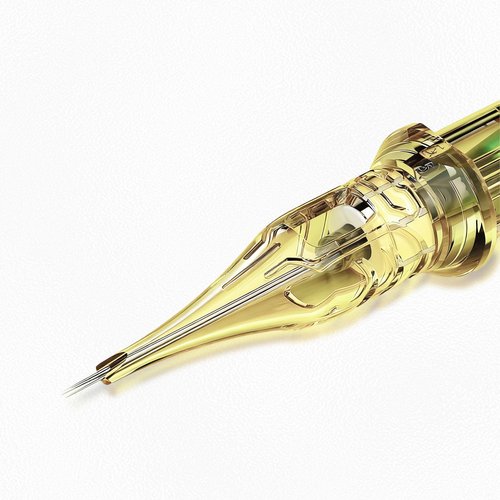 20 PCS Tattoo Cartridge Needles, 3rl Tattoo Cartridges, Tattoo Needles with Membrane Standard 3RL 5RL 7RL 9RL Pro Disposable Tattoo Needles, Round Liner Shader Magnum for Tattoo Supplies (1003RL)