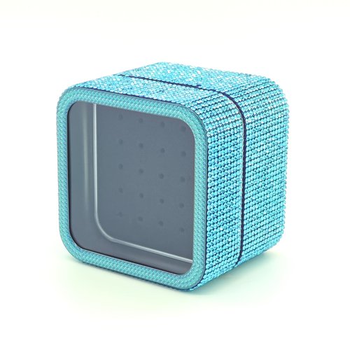 Ankey Nail Drill Bits Holder Case- 25 Holes Dustproof Rhinestone Nail Bits Box Efile Displayer Organizer Container for Manicure Tools