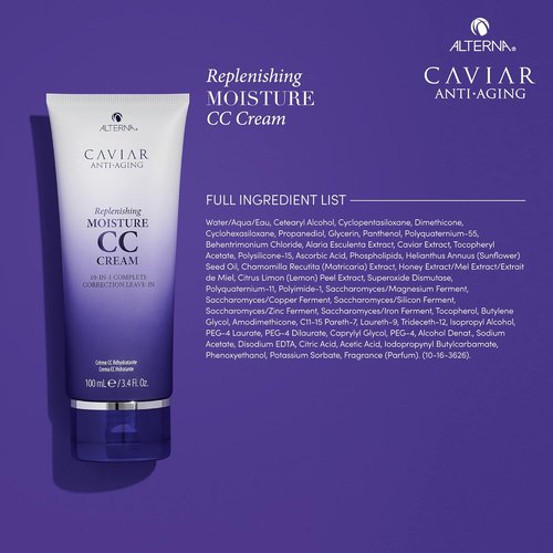 CAVIAR Anti-Aging CC Cream - 10-in-1 Hair Protection & Treatment | Nourishes, Restores & Hydrates