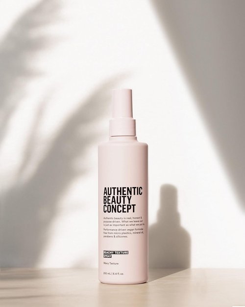 Authentic Beauty Concept Beachy Texture Spray - Texturizing Styling Spray for Soft Beach Waves | 8.4 fl. oz | Vegan & Cruelty-Free