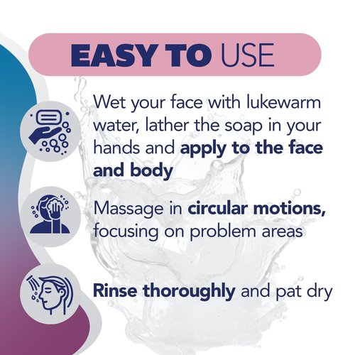 Asepxia Acne Treatment Softening Bar Soap | 2% Salicylic Acid Cleanser, Wash away Oil & Impurities, Soothes with Cucumber Extract, Daily Use, Refreshes Skin, Face Wash, 4 Oz, 5-Pack