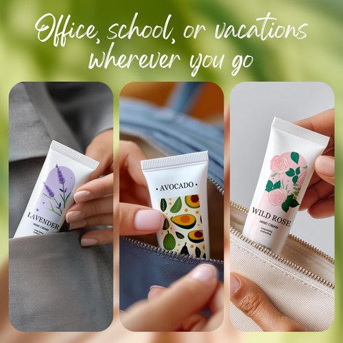Green Canyon Spa Hand Lotion Bulk 50 Pack Bachelorette Party Favors Mini Lotion Hand Lotion Travel Size Creams & Lotions Set Small Gifts for Women Mother's Day Gift