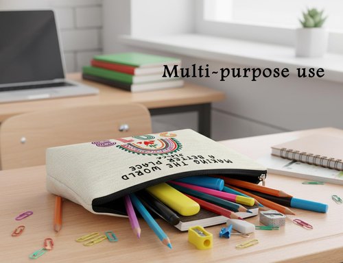 13th Birthday Gifts for Girls 2013 Makeup Bags, Happy 13th Birthday Decorations for Teen Girl,13 Year Old Gift Ideas for Daughter, Nieces, Granddaughter, Sister, Cosmetic Travel Bag (Rainbow2013)