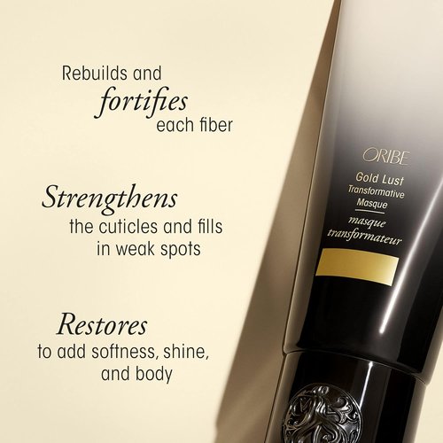Oribe Gold Lust Transformative Mask - Intense Repairing Hair Mask for Dry, Damaged Hair | 5 oz