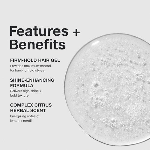 Paul Mitchell Super Clean Sculpting Gel - Firm Hold & High Shine Finish for All Hair Types