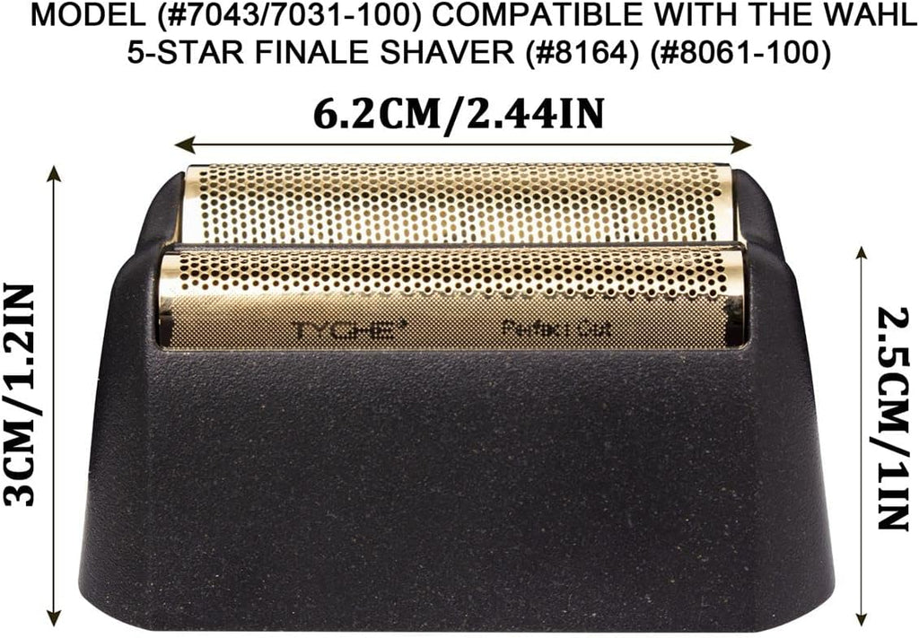 Wahl 5 Star Series Finale Shaver Replacement Foil & Cutter Assembly - Super Close Gold | 2 Pcs Set