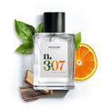 Noteworthy N,307 Sunlit Grove Eau De Parfum - Mandarin, Basil & Sandalwood | Long-Lasting Unisex Fragrance (100ml)