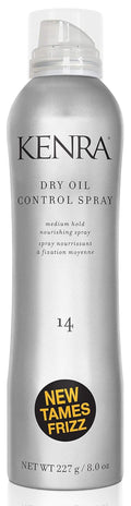 Kenra Dry Oil Control Spray 14 - Medium Hold Nourishing Hairspray for Frizz Control | All Hair Types