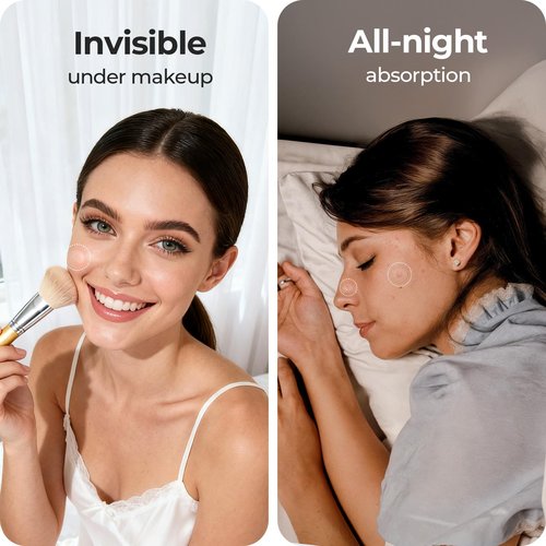 TKTK Pimple Patches for Face, 0.01cm Ultra-Thin Invisible Acne Patches, Hydrocolloid Patches for Breakouts, Absorbs Zits & Blemish, Suitable Under Makeup, 2 Sizes(10mm/12mm) 264 count