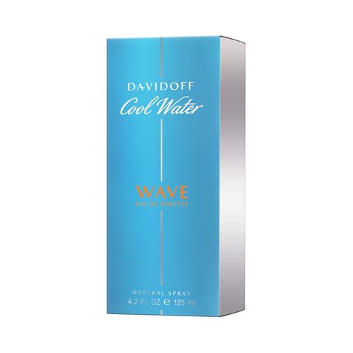 Davidoff Cool Water Wave Eau de Toilette | Fresh Woody Men's Cologne with Sichuan Pepper & Sandalwood