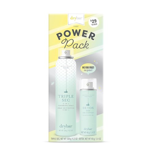 Drybar The Power Pack Kit - Ultimate Hair Care Set for Gorgeous, Voluminous Hair