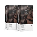 IGK Permanent Hair Dye Color Kit - 5GA1-800 Espresso Golden Ash Brown | 100% Gray Coverage, Strengthens & Shines