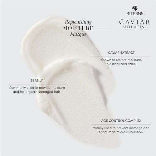 Alterna CAVIAR Anti-Aging Hair Masque - Replenishes Dry, Coarse, Damaged Hair | Sulfate Free