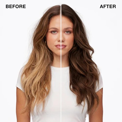 IGK Brown Bella Color Depositing Hair Mask - Chocolate Brown Semi-Permanent Conditioner + Gloss Toner | Hydrating + Shine-Enhancing | Vegan + Cruelty-Free | 6 oz