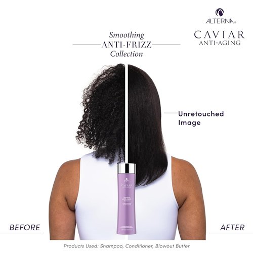 CAVIAR Anti-Aging Smoothing Shampoo - Tame Frizz & Smooth Medium to Thick Hair | Sulfate-Free Formula