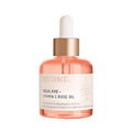 BIOSSANCE Squalane + Vitamin C Rose Facial Oil - Brightening & Hydrating Serum for All Skin Types | 1 oz