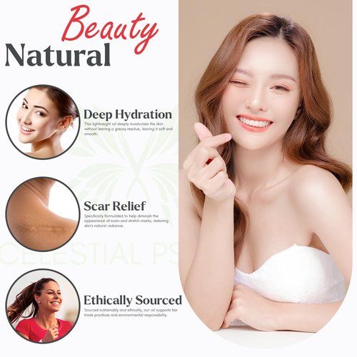 Celestial Psyché USDA Certified Organic Pomegranate Seed Oil (1 Oz) 100% Pure Natural, Hexane-Free, Face Moisturizer, Skin Hydration, Nails Natural Beauty Enhancement