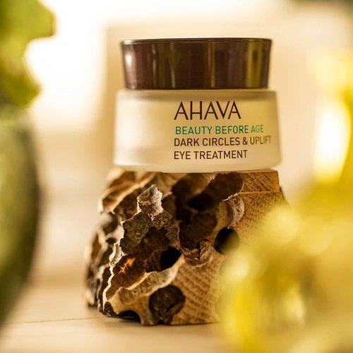 AHAVA Eye Treatment - Silky Cream to Reduce Dark Circles & Puffiness | 0.5 Fl. Oz.