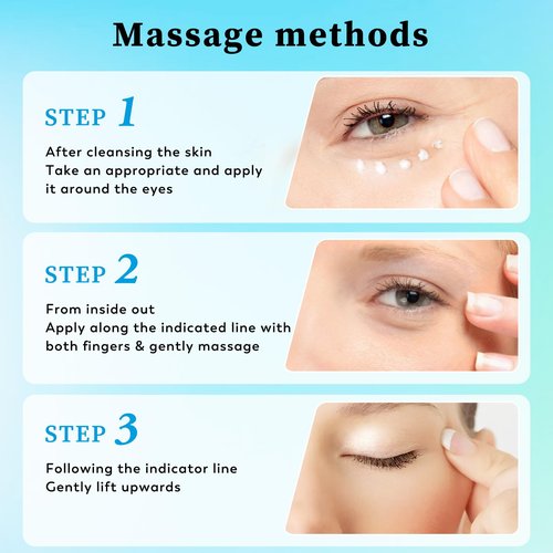Retinol Eye Cream - Eye Cream for Dark Circles, Puffiness, Anti Aging, with Hyaluronic Acid, Peptides, Caffeine, Reduces Bags, Dark Circles Under Eye Treatment, Smooths Wrinkles & Fine Lines, 1 fl. oz