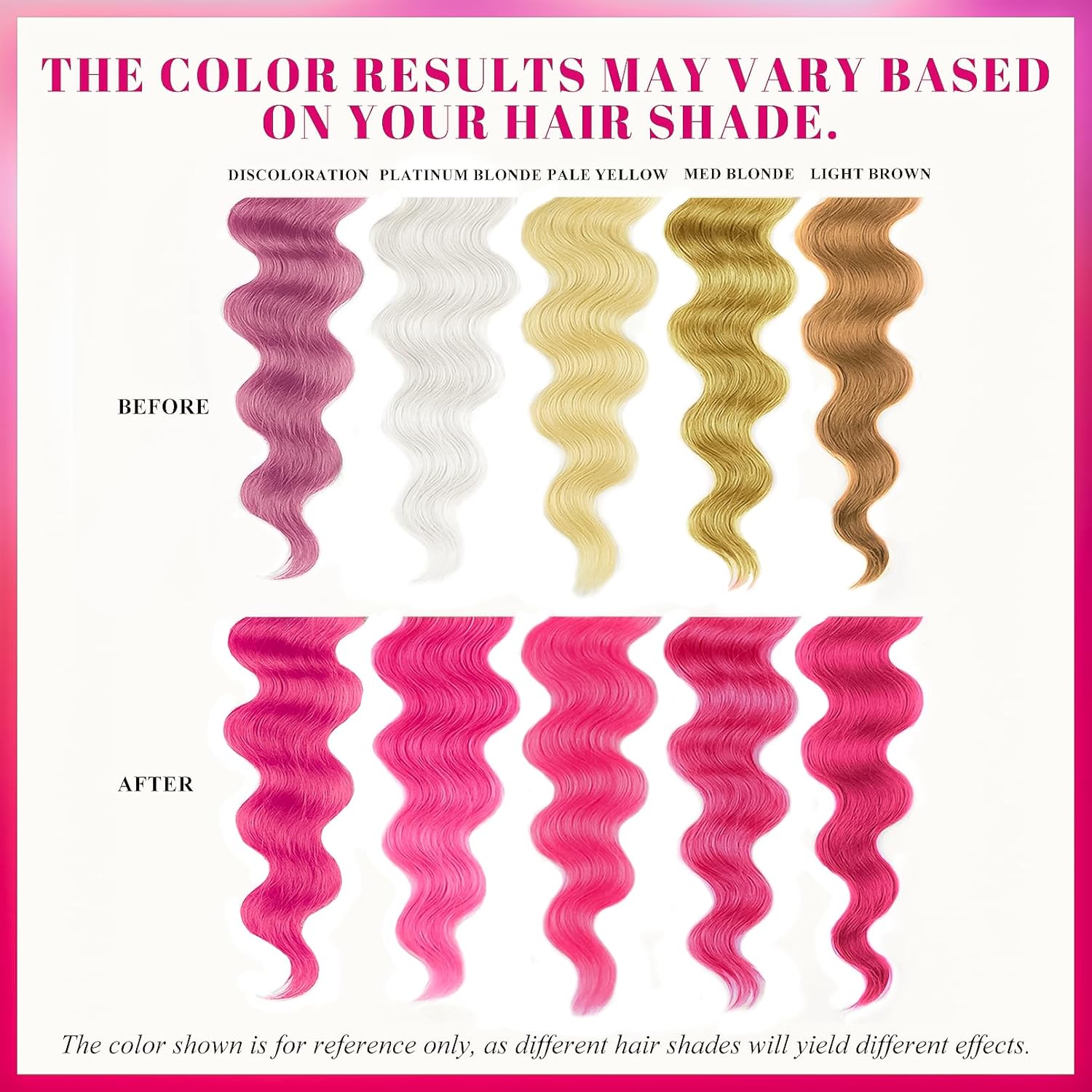 VOLLUCK Color Depositing Conditioner - 3-in-1 Cruelty-Free Hair Mask for Shine & Softness | Light Pink, 5.28 Fl Oz