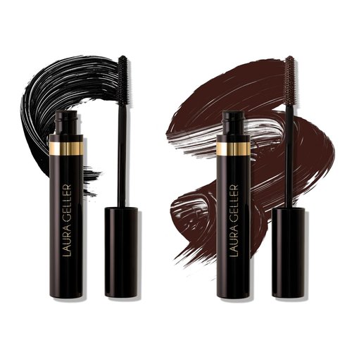 Laura Geller New York Kajal Mascara Duo - Black & Brown for Bold, Defined Lashes