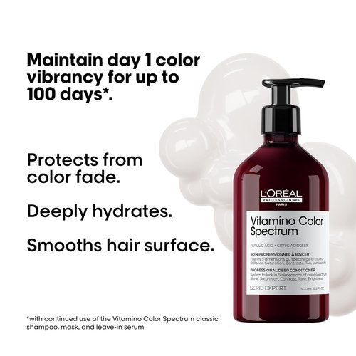L'Oréal Professionnel Paris Vitamino Color Shampoo & Conditioner Set | Ultra Shine & Color Protection
