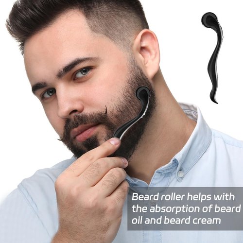 Para Barba, Beard Stimulating Balm Beard Cream, Estimulante Para Barba, Bálsamo Para Crecimiento De Barba Para Hombre, Ultra Potente Apolo Balsamo Negro Thicker, Fuller(3pcs)