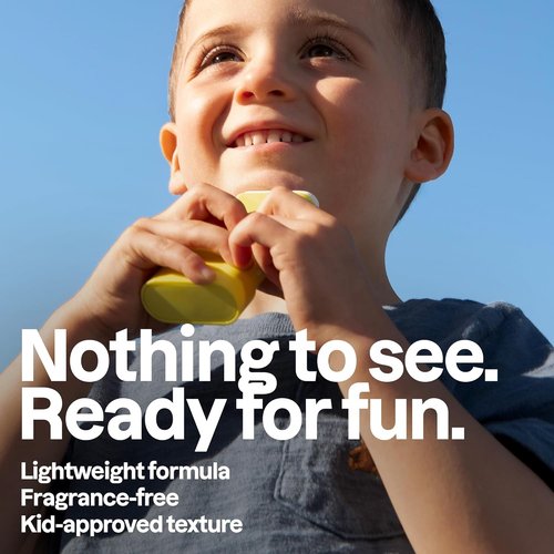 ATTITUDE Kids Mineral Sunscreen Face Stick SPF 50 - EWG Verified, Non-Nano, Vegan, 0.53 oz